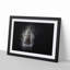 Rhino in the Shadows in Abstract - Picture Frame Graphic Art Print-55778384-55778385