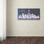 Plaque de licence d’horizon de seattle, impression sur toile tendue-16419906