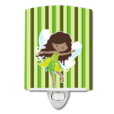 Fairy Stripes Ceramic Night Light