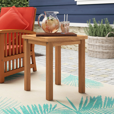 Corum Square Outdoor Side Table , 16'' in. W 16'' in. D
