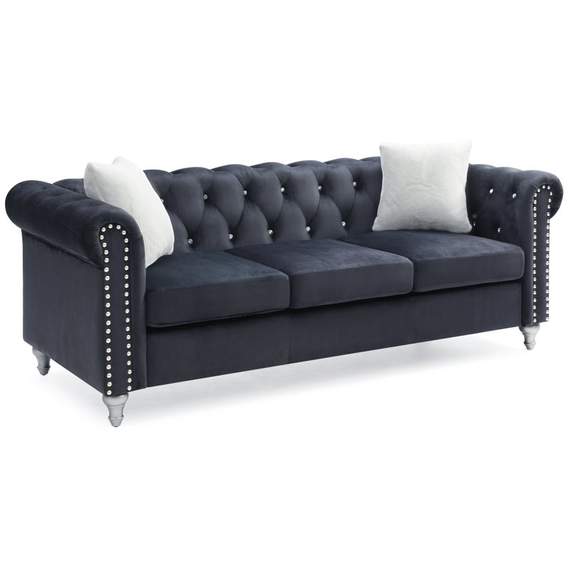 Canapé Raisa G860B-Sch, Noir