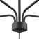 Mansingh 5 - Light Steel Dimmable Dome Chandelier