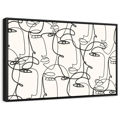 Illustration de visages de femmes Leisha