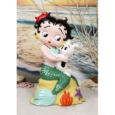 Audrey Mermaid Betty Boop Figurine -  Zoomie Kids, A1DECAFB2D284C39A1641C75EA462AE1