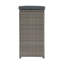 Ensemble de six tabourets de pub avec coussins H 30 po Asti