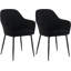 Valter 46cm H Velvet Upholstered Armchair-816024927