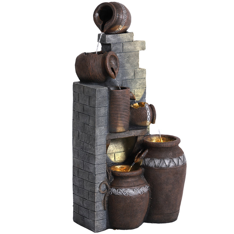 Dacee Weather Resistant Fountain with Light