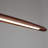 39" LED Dimmable Kitchen Pendant Lights Linear Chandelier, Wood Dining Room Chandelier