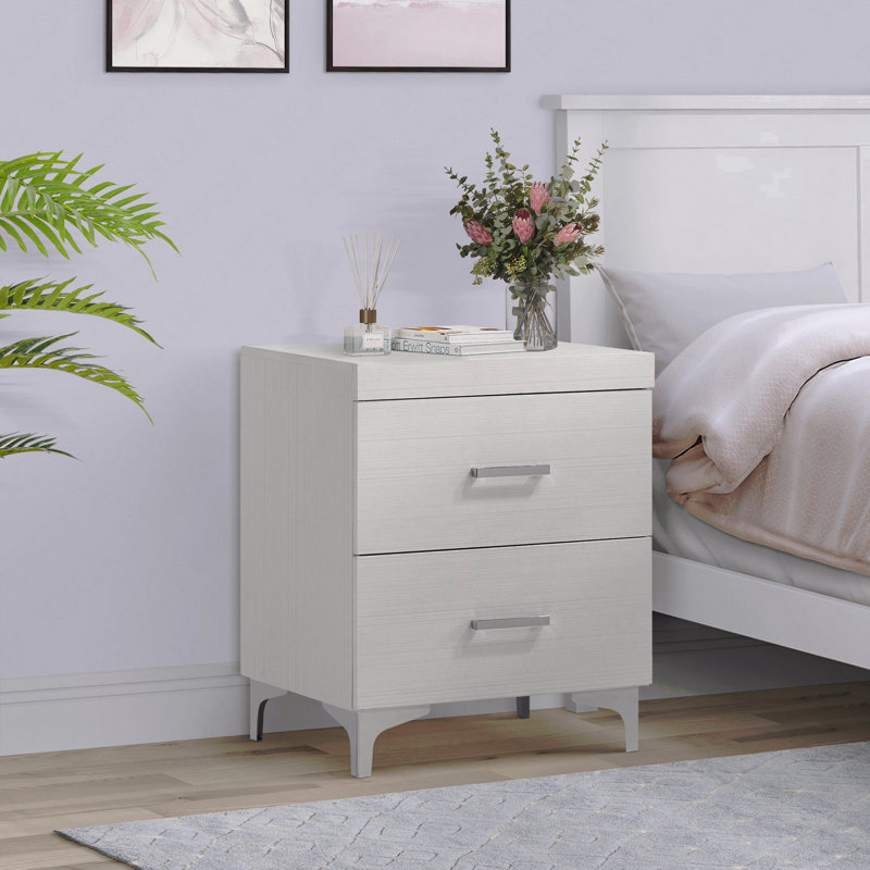 2-Drawer Bedroom Nightstand