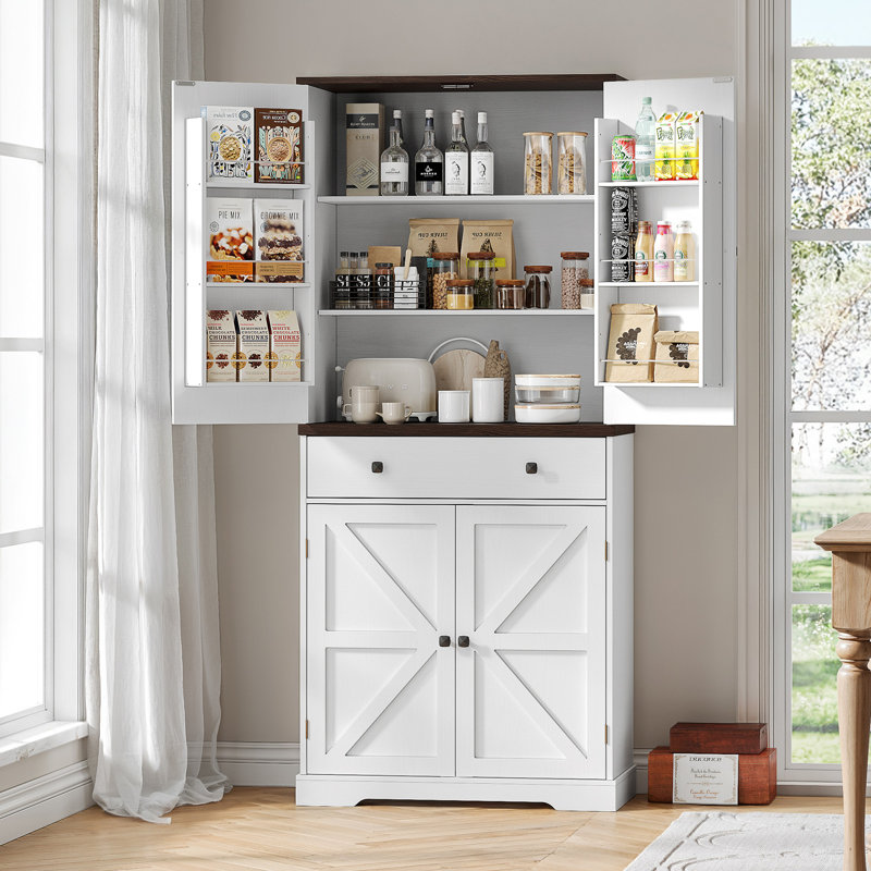 Angellena 71'' Kitchen Pantry