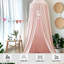 Kids Bed Canopy Round Dome 240cm Canopy for Princess Girls Mosquito Net-1210751123-1210751121