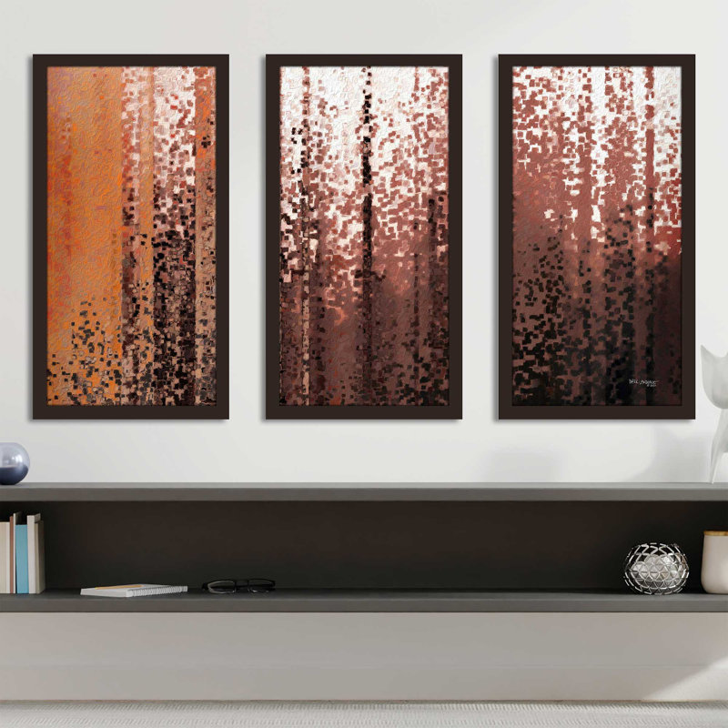 " Habakkuk 3:17-18 Rejoice In Hope " by Mark Lawrence 3 - Pieces, 25.5" H x 40.5" W x 1" D