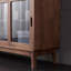 Buffet simple en bois de noyer noir-55482903