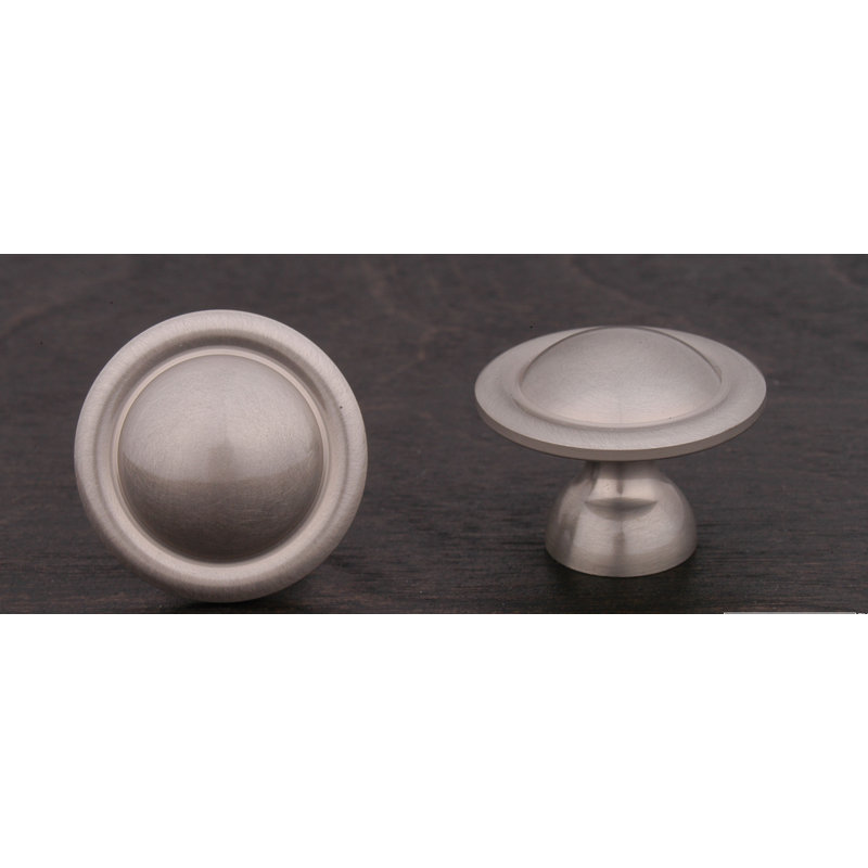 CK Series Mushroom Knob, Small, Satin Nickel (Pewter)