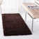 Assar Modern Handmade Shag Chocolate Area Rug