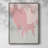 Blushing Abstract II Framed Print - Solid Wood-1387876461