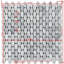 Calacatta 12" x 12" Marble Mosaic Tile-79891831