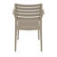 Chaise de salle à manger empilable pour patio Melissus-797481246