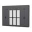 Elina 4 Door Manufactured Wood Wardrobe-99234359-99234362