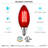 4.5 Watt (40 Watt Equivalent), B11 LED Candle Bulb, Colored Light Bulb, E12/Candelabra Base-128884194