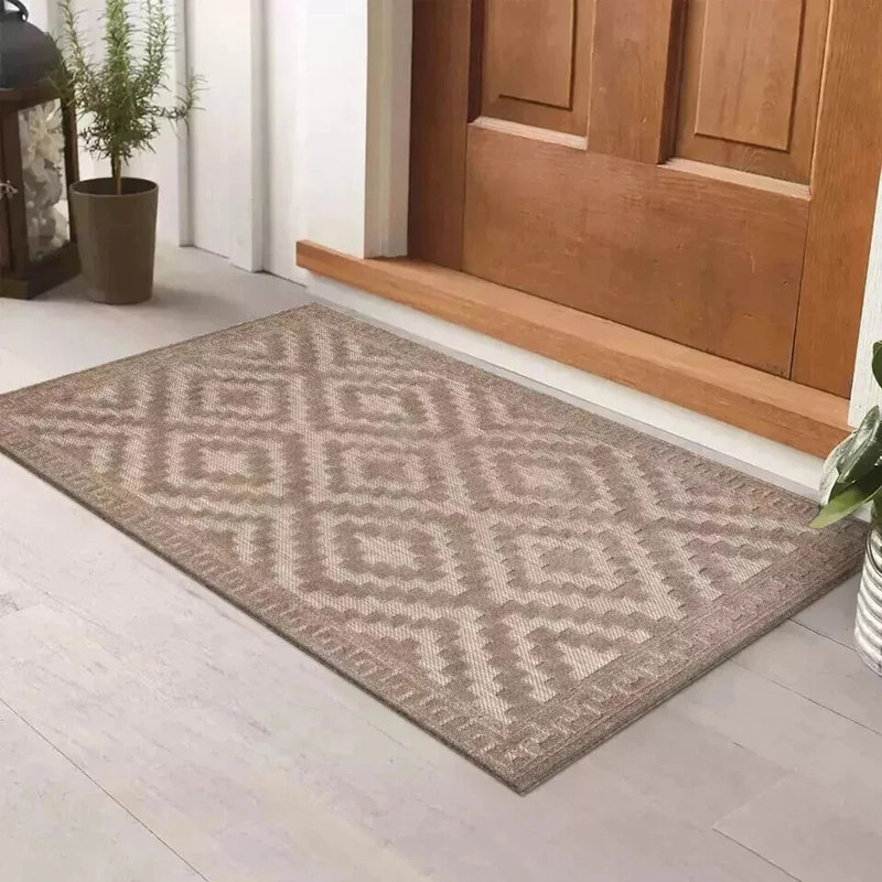 Avon Rug Beige Large Area Rug, Non Slip Hallway Runner, Soft Carpet Door Mat for Living Room, Bedroom & Kitchen