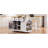 53" Kitchen Island With 2 Stools, Power Outlet Attachment, 5 Movable Shelf, Internal Storage Rack, Drop Leaf, 3 Drawers For Charming & Dining, White 53Inch Bar Electrical Socket, Rolling Island,-121076861