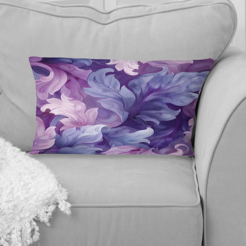 Coussin lavande fluide Dreams I - Modern