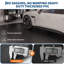 Tapis de garage 5 x 10 pi, PVC robuste, antidérapant et protecteur industriel (noir)-129507293
