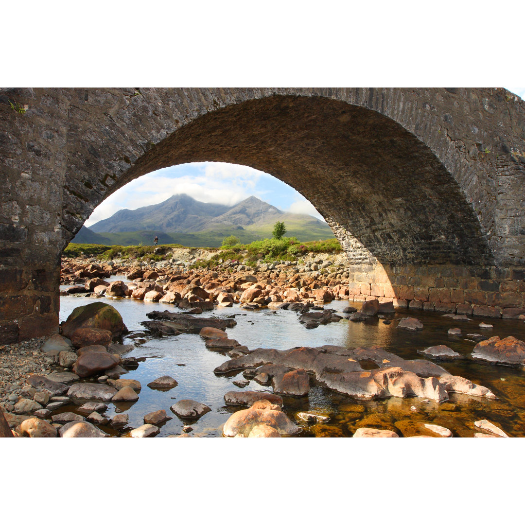 Sligachan Bridge - Kunstdrucke auf Segeltuch