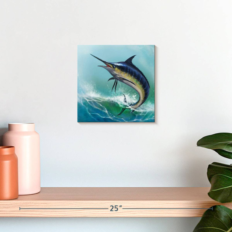 Crowle Blue Marlin, peinture