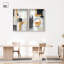 «Silent Rift Shadowbox», ensemble d'art abstrait par Art Remedy, cadre blond, 30 x 45-1636407066-1636407057