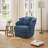 Meryl 32'' Wide Upholstered Swivel Barrel Chair-1729455997