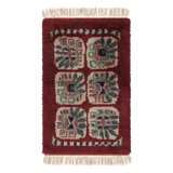 Vintage One-of-a-Kind 3'2x4'11 Hand Knotted Area Rug