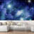 Planet In Outer Space Galaxy Peel & Stick Border-93868385