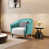 Beige/Pale Turquoise