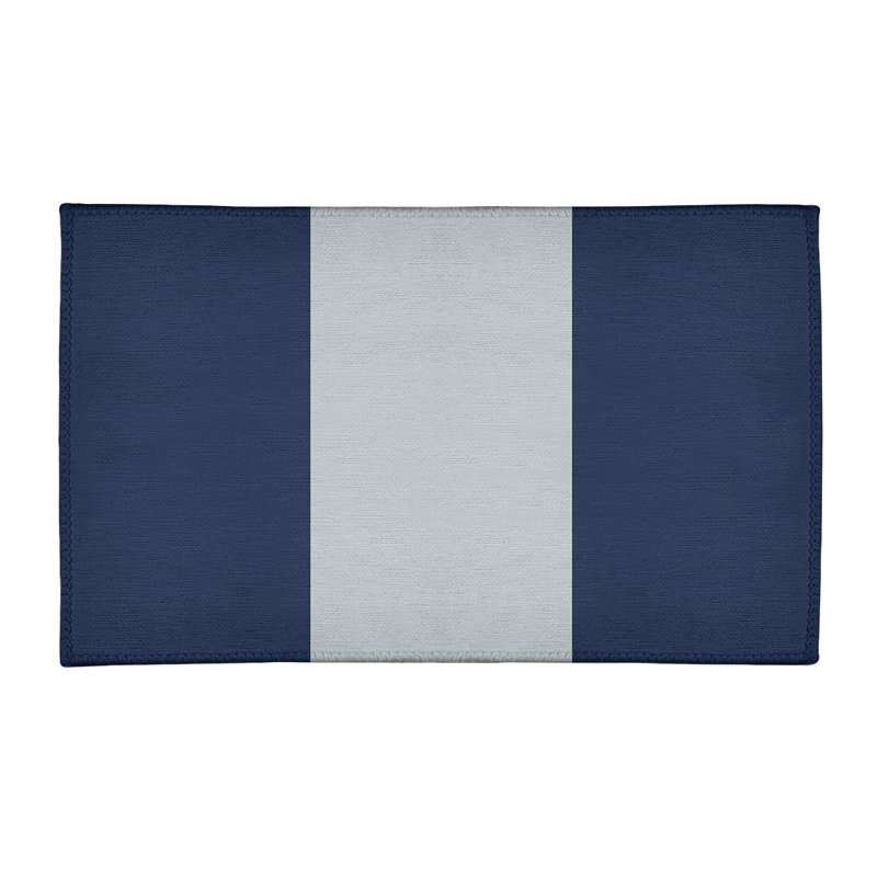 Chenille Striped Indoor Rug, Rectangle 2' x 3'