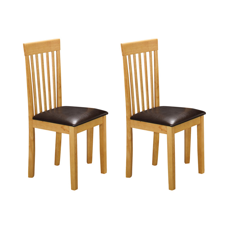 Lauretta Solid Wood Dining Chair, Oak