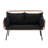 Outdoor Rattan Loveseat-202683578
