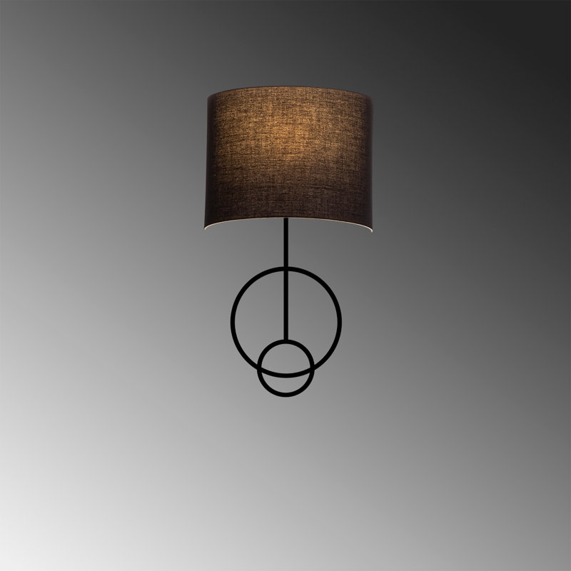 Flush Mounted Sconce, Black, Rectangle