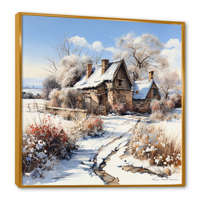 " Barn Charm In Winter I "