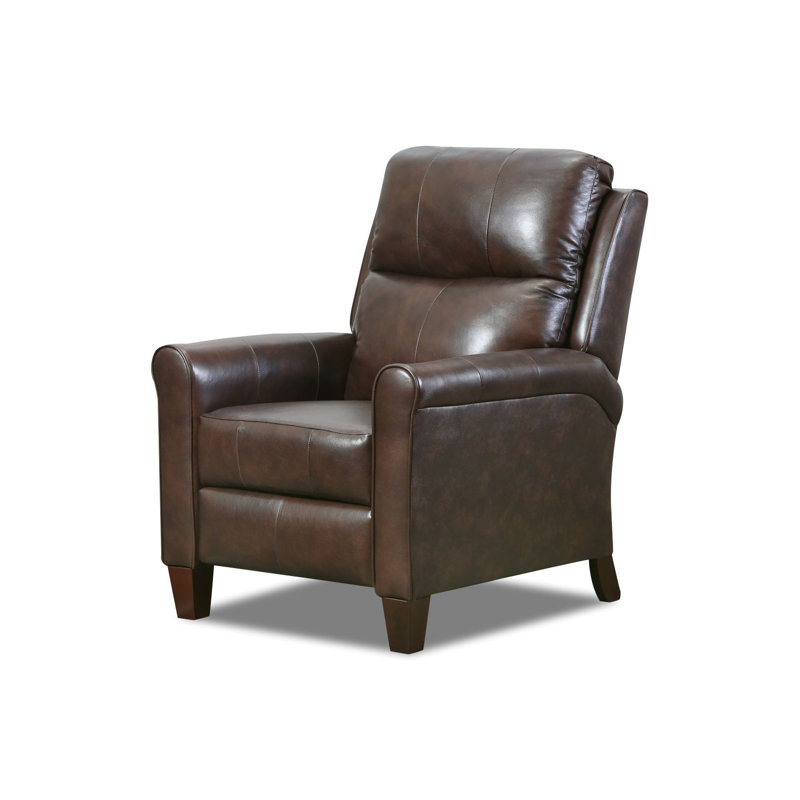 Fauteuil inclinable électrique 33 po de large, Chocolat Valentino, Manuel