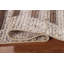 Tapis rayé abstrait moderne 3 x 5