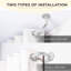 Coppell Extendable Metal Single Curtain Pole Room Darkening Curtain Rod-212003195-212003199