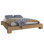 Chambre Zen - Lit plateforme - Assemblage facile, aucun sommier requis