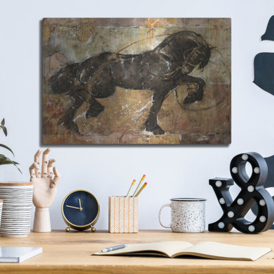 Union Rustic «Fibonacci Horse» par Marta Wiley, art mural en métal