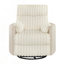 Fauteuil inclinable manuel en velours côtelé-1491386811