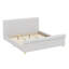 Base de lit plateforme avec pied de lit roulé et tête de lit haute pour une durabilité accrue-99028493