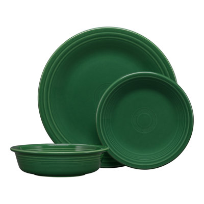 Fiesta Classic Rim 3-Piece Place Setting, Service for 1