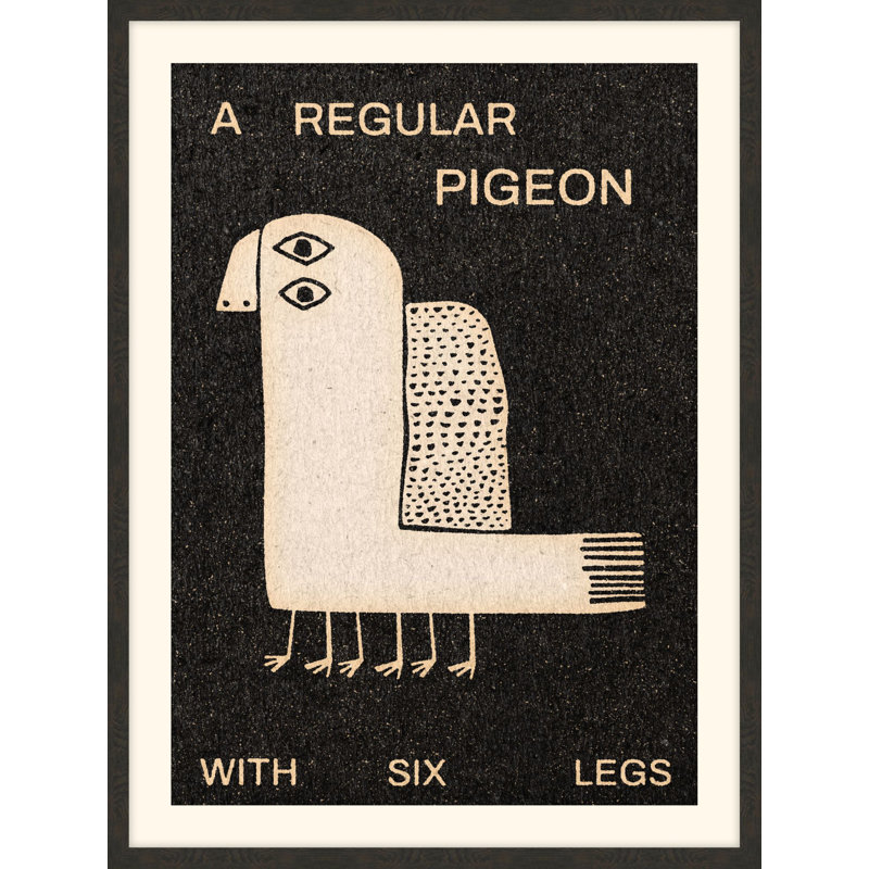 Regular Pigeon 1 Print, 26" H x 20" W