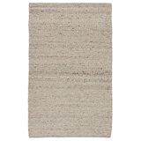 Jaipur Living Hadren QTM03 Handmade Solid taupe and Gray Area Rug